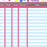 002 Journey To Thin Weight Loss Tracker Free Printable Template   Free Printable Weight Loss Tracker Chart