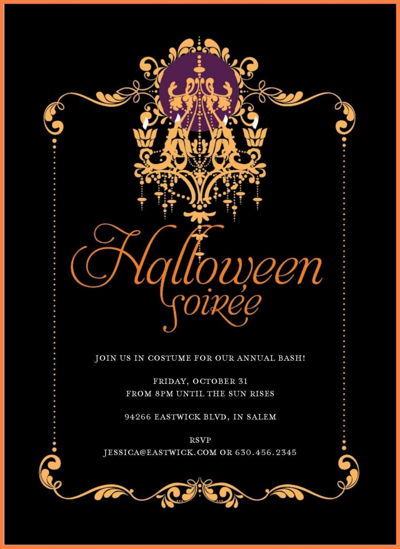 003 Free Halloween Invite Templates Template Ideas ~ Ulyssesroom - Free Online Halloween Invitations Printable