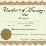 004 Blank Marriage Certificate License Printable Achievement   Fake Marriage Certificate Printable Free