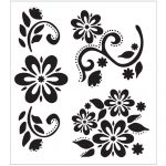 004 Stencil Templates For Painting Folkart Stencils 64 1000 Template   Free Printable Flower Stencils