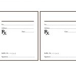 004 Template Ideas Printable Fake Prescription Labels Best Sample Of   Free Printable Prescription Pad