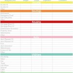 005 Excel Personal Budget Template Free Printable Monthly Planner   Free Printable Budget Template Monthly