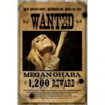 006 Old Wild West Woman Wanted Poster Template Psd Ideas Free   Free Printable Wanted Poster Old West