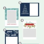 006 Template Ideas Free Printable Holiday Photo Card ~ Ulyssesroom   Free Printable Holiday Cards