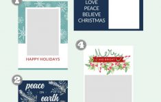 006 Template Ideas Free Printable Holiday Photo Card ~ Ulyssesroom – Free Printable Holiday Cards