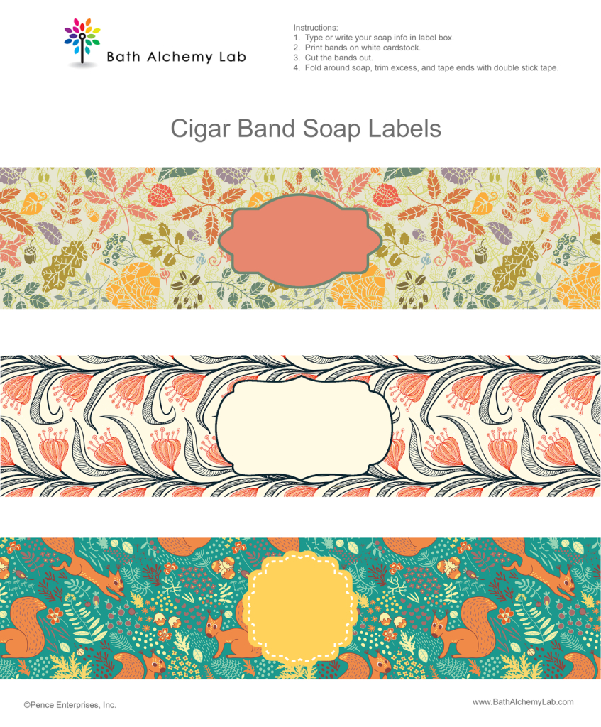 006 Template Ideas Free Printable Soap Label Templates Fall Labels - Free Printable Cigar Label Template