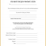 007 Free Printable Eviction Notice Template Blank Form ~ Ulyssesroom   Free Printable Eviction Notice