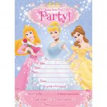 008 Disney Princess Invitation Template Birthday Invitations For   Disney Princess Birthday Invitations Free Printable
