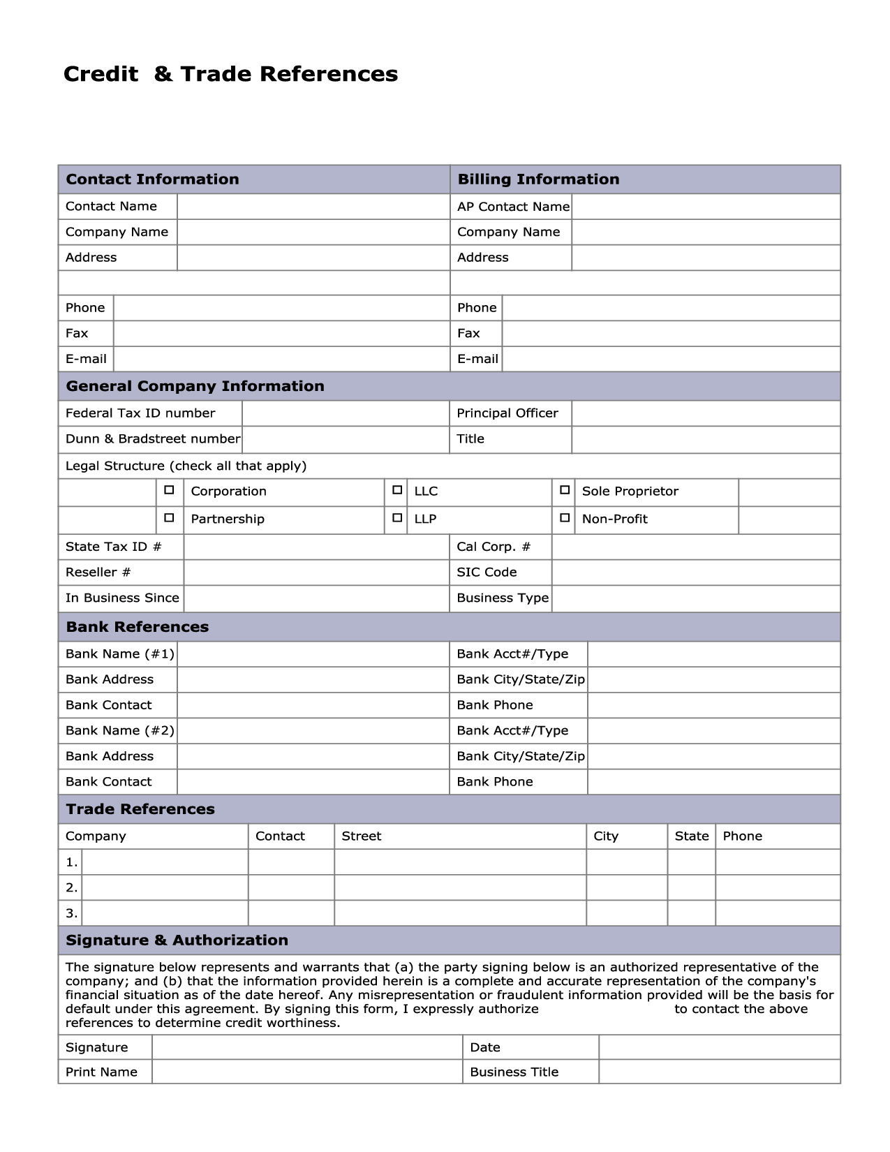 009 Template Ideas Blank Credit Reference Request Form Business - Free Printable Business Credit Application Form