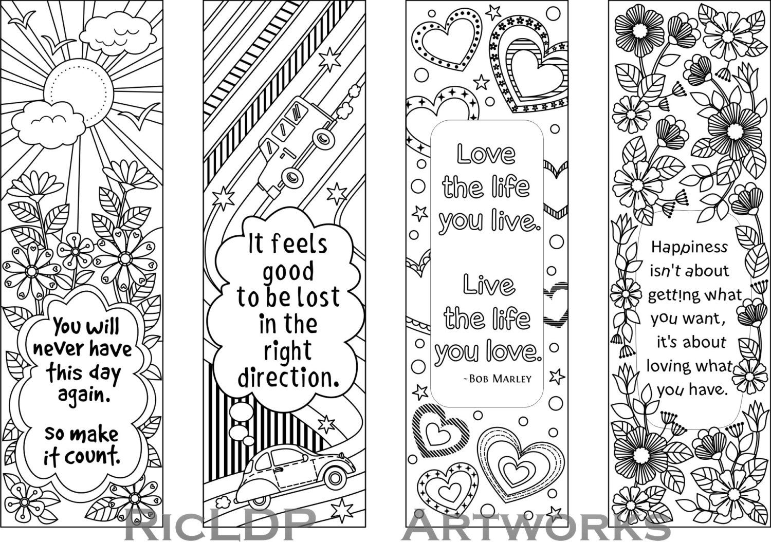 010 Template Ideas Free Printable Bookmark ~ Ulyssesroom - Free Printable Blank Bookmarks
