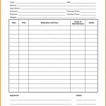 012 Medical Administration Record Template Printable Prescription   Free Printable Prescription Pad