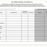 014 Bill Payment Schedule Template Outline Templates Free ~ Ulyssesroom   Free Printable Bill Payment Schedule