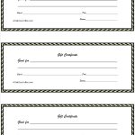 017 Template Ideas Free Christmas Gift Certificate Word List Coupon   Free Printable Gift Cards