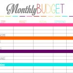 019 Free Printable Personal Budget Template Ideas Worksheet Photo   Free Printable Budget Sheets