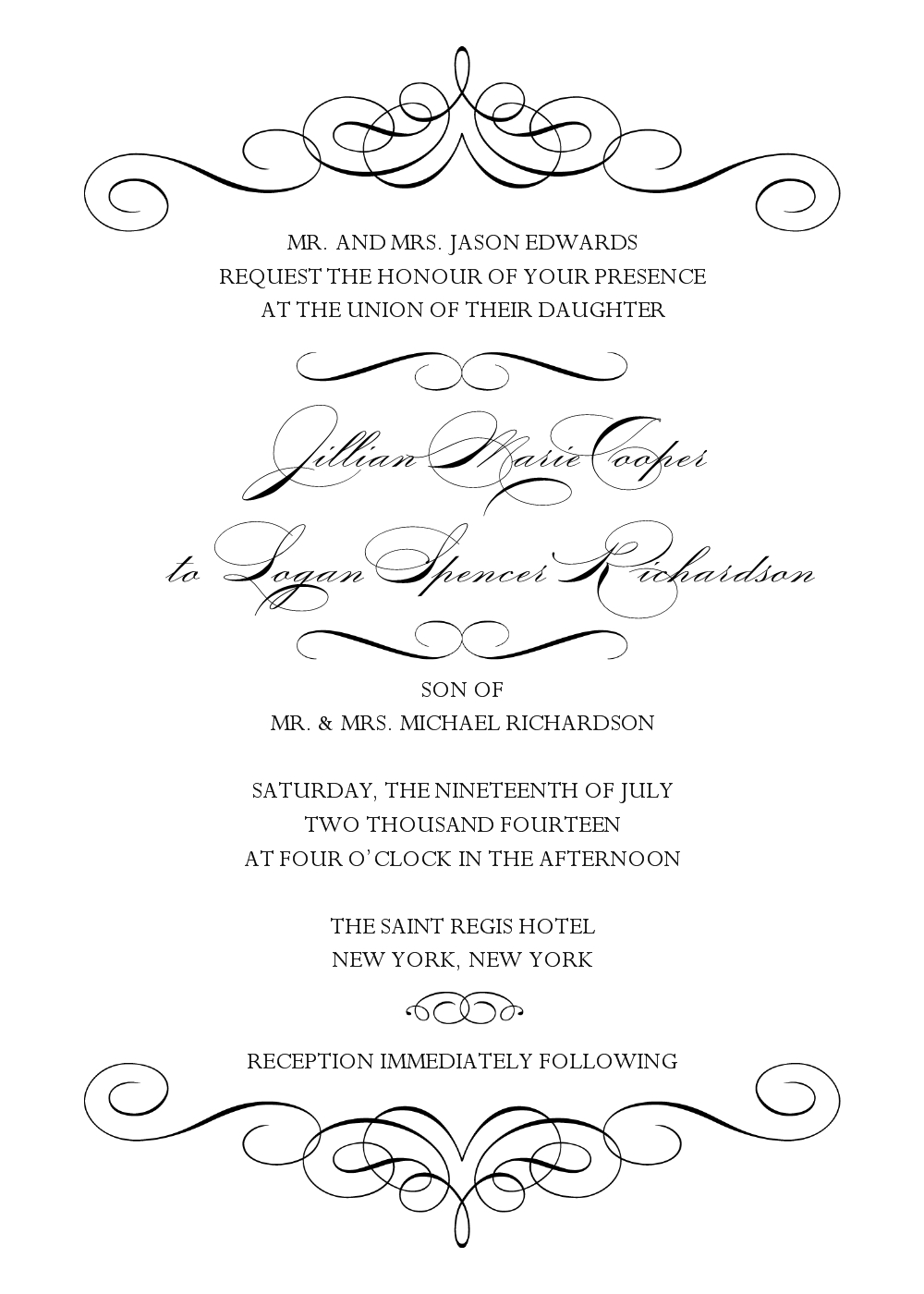 023 Template Ideas Ms Word Wedding Invitation Templates Free Blank - Free Printable Wedding Invitation Templates For Microsoft Word
