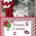 10 Easy Elf On The Shelf Ideas And A Daily Printable | Christmas   Elf On The Shelf Kissing Booth Free Printable
