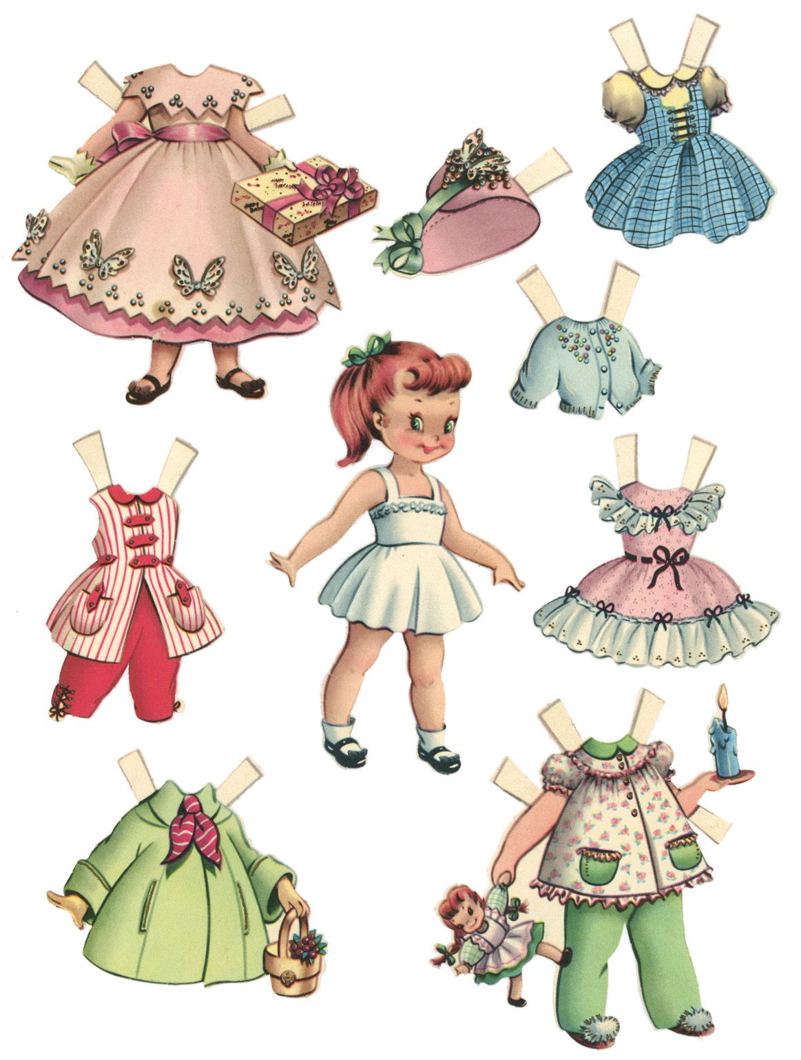 10 Free Printable Paper Dolls | Everyone Needs A Toy :) | Pinterest - Free Printable Paper Dolls