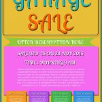 10+ Garage Sale Flyer Template Free | Quick Askips   Free Printable Flyer Templates
