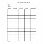 10+ Medication Chart Template   Free Sample, Example, Format Inside   Free Printable Medication Chart