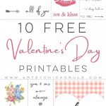 10 Valentine's Printables | Valentine Inspiration | Pinterest   Free Printable Valentine&#039;s Day Stencils
