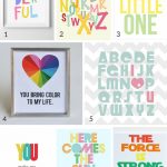 100 Free Nursery Printables That'll Look Good In Every Baby's Room   Free Printable Wall Posters
