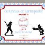 100+ Softball Certificates Award Templates And Coaching Forms   Free Printable Softball Certificates