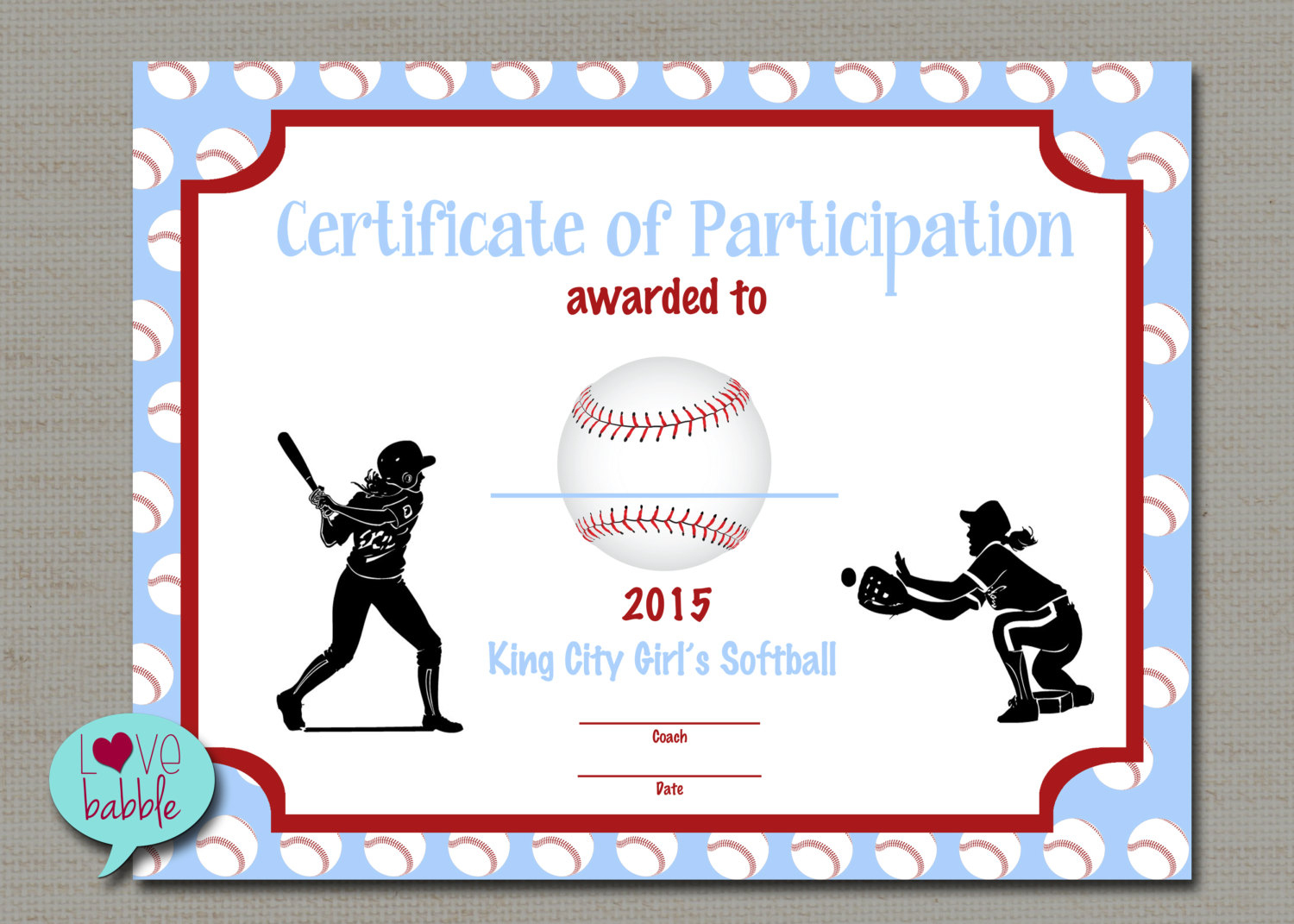 100+ Softball Certificates Award Templates And Coaching Forms - Free Printable Softball Certificates
