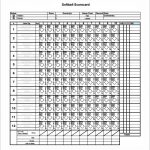 11+ Sample Softball Score Sheets – Pdf, Word | Sample Templates With   Free Printable Softball Stat Sheets