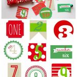 12 Days Of Christmas Free Printable | Christmas & Winter | Pinterest   Free Printable 12 Days Of Christmas Gift Tags