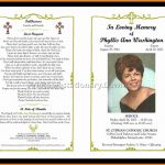 12+ Free Funeral Program Layout | Quick Askips   Free Printable Funeral Programs