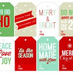 12 Free Printable Christmas Gift Tags That Are Beyond Gorgeous   Hot   Free Printable Holiday Gift Labels