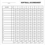 12+ Softball Score Sheet Templates   Pdf, Doc | Free & Premium   Free Printable Softball Images