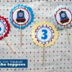 126. Thomas Cupcake Toppers. | Make Great   Free Printable Thomas The Train Cupcake Toppers