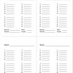 13 14 Printable Bunco Score Sheets | 14Juillet2009   Free Printable Bunco Game Sheets