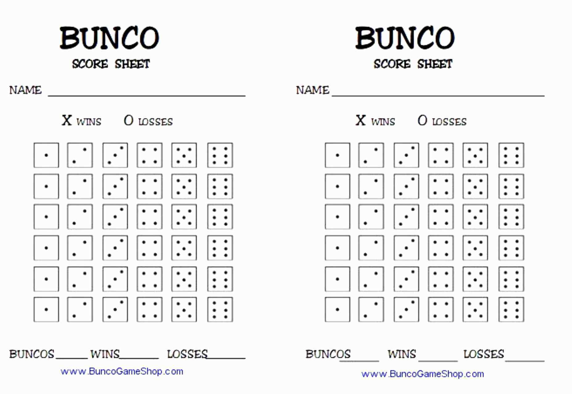 13 best of free bunco scorecard template document template ideas printable bunco...