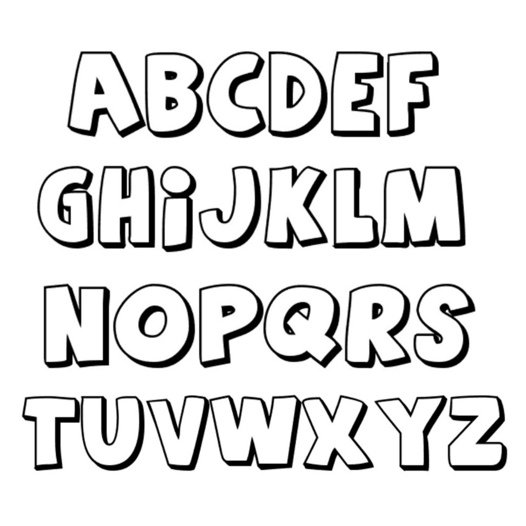 13 Free Alphabet Fonts Images - 3D Graffiti Alphabet Fonts - Free Printable 3D Letters