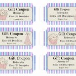 14 Images Of Birthday Coupon Template Printable Free Designs   Free Printable Blank Birthday Coupons