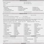 14 Simple (But Important) | Invoice And Resume Template Ideas   Free Printable Medical History Forms