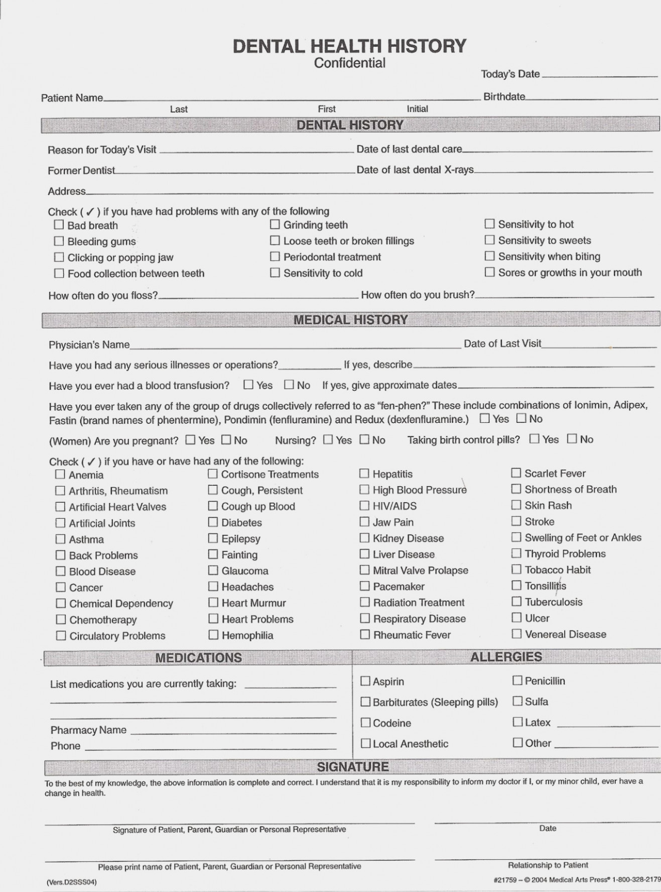 14 Simple (But Important) | Invoice And Resume Template Ideas - Free Printable Medical History Forms