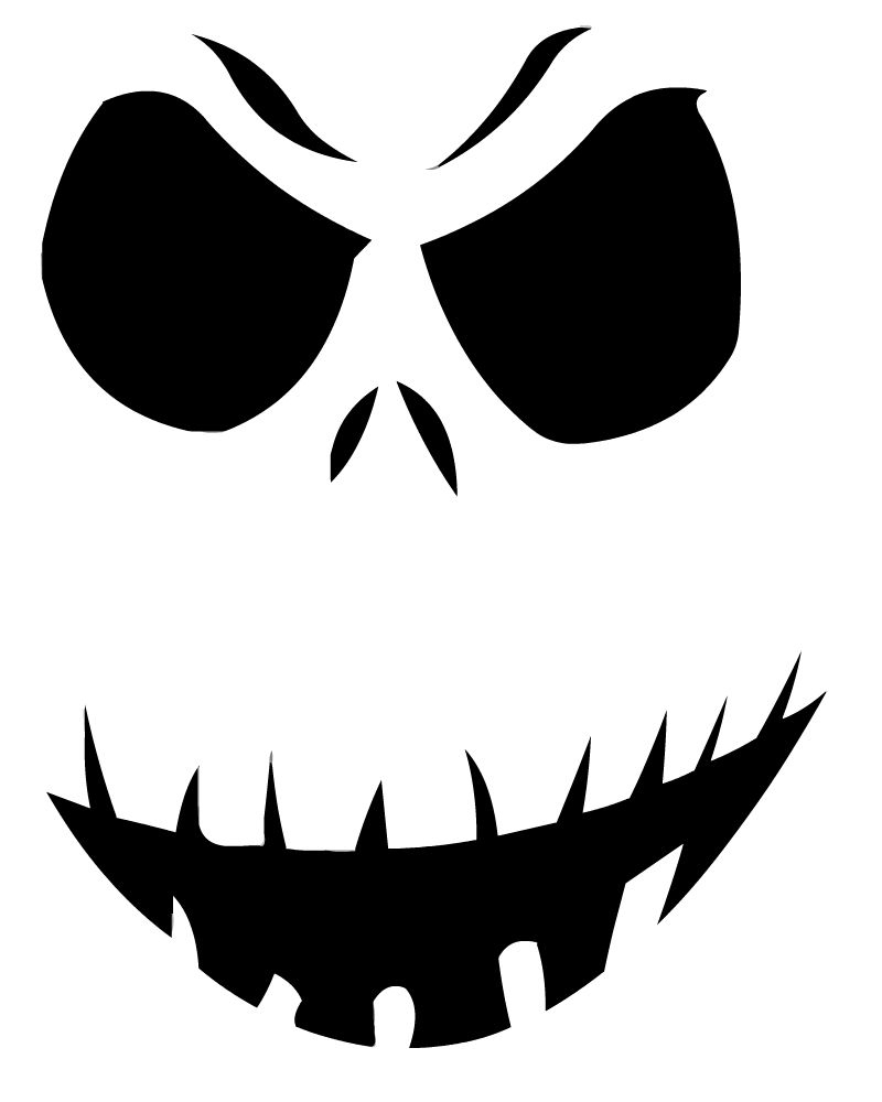 Jack The Pumpkin King Stencil | Jack Nightmare Before Christmas - Jack ...