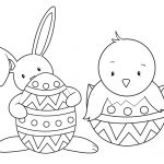15 Easter Colouring In Pages   The Organised Housewife   Free Printable Easter Colouring Sheets