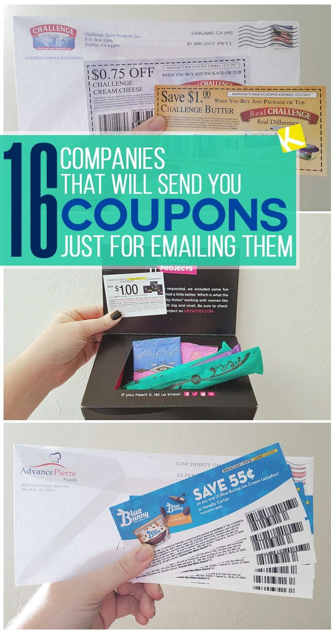 16 Companies That Will Send You Free High-Value Coupons | Freebies - Free High Value Printable Coupons