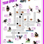16 Free Esl Sports Crossword Worksheets   Free Printable Sports Crossword Puzzles