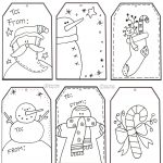 16 Free Printable Christmas Tags | Christmas | Christmas Tag   Free Printable Angel Gift Tags