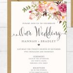16 Printable Wedding Invitation Templates You Can Diy | Invitation   Free Printable Wedding Invitations With Photo