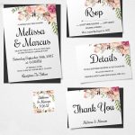 16 Printable Wedding Invitation Templates You Can Diy | Wedding   Free Printable Wedding Inserts