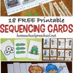 18 Free Printable Sequencing Cards For Preschoolers   Free Printable Sequencing Cards For Preschool