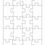 19 Printable Puzzle Piece Templates   Template Lab   Free Blank Printable Puzzle Pieces