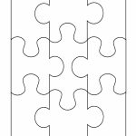 19 Printable Puzzle Piece Templates   Template Lab   Free Blank Printable Puzzle Pieces
