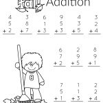 1St Grade Math And Literacy Worksheets With A Freebie   Free Printable Addition Worksheets For 1St Grade